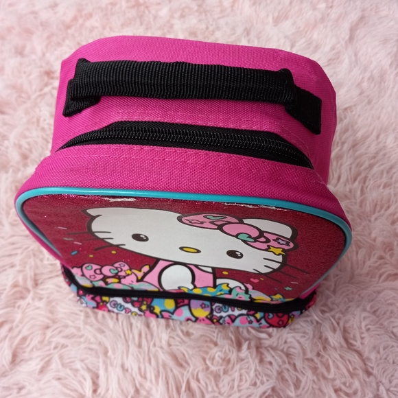 SOLD! Hello Kitty y2k glittery insulated lunch tote! EUC! Vintage kawaii sanrio! - Picture 2 of 15